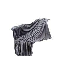 Fleece Throw Blanket  6*6- Gray